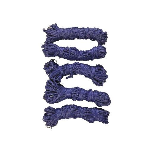 Pack Of 5 Haynet Strong 9 Rings 40" Large Holes Violet On Sale