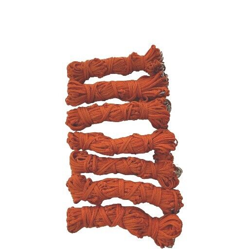 Pack Of 7Haynet Strong 9 Rings 40" Large Holes Orange On Sale