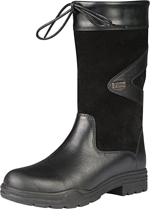 Horka Greenwich  JUNIOR Country Boots ,BLACK, UK 1. 5 (EU 33)  (H 14)