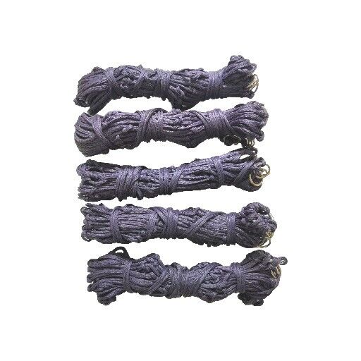 Pack Of 5 Haynet Strong 9 Rings 40" Large Hole Navy On Sale