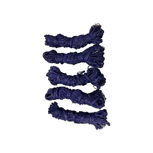 Pack Of 5 Haynet Strong 9 Rings 40" Large Holes Violet On Sale