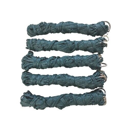Pack Of 5 Haynet Strong 9 Rings 40" Large Holes Dark Green On Sale