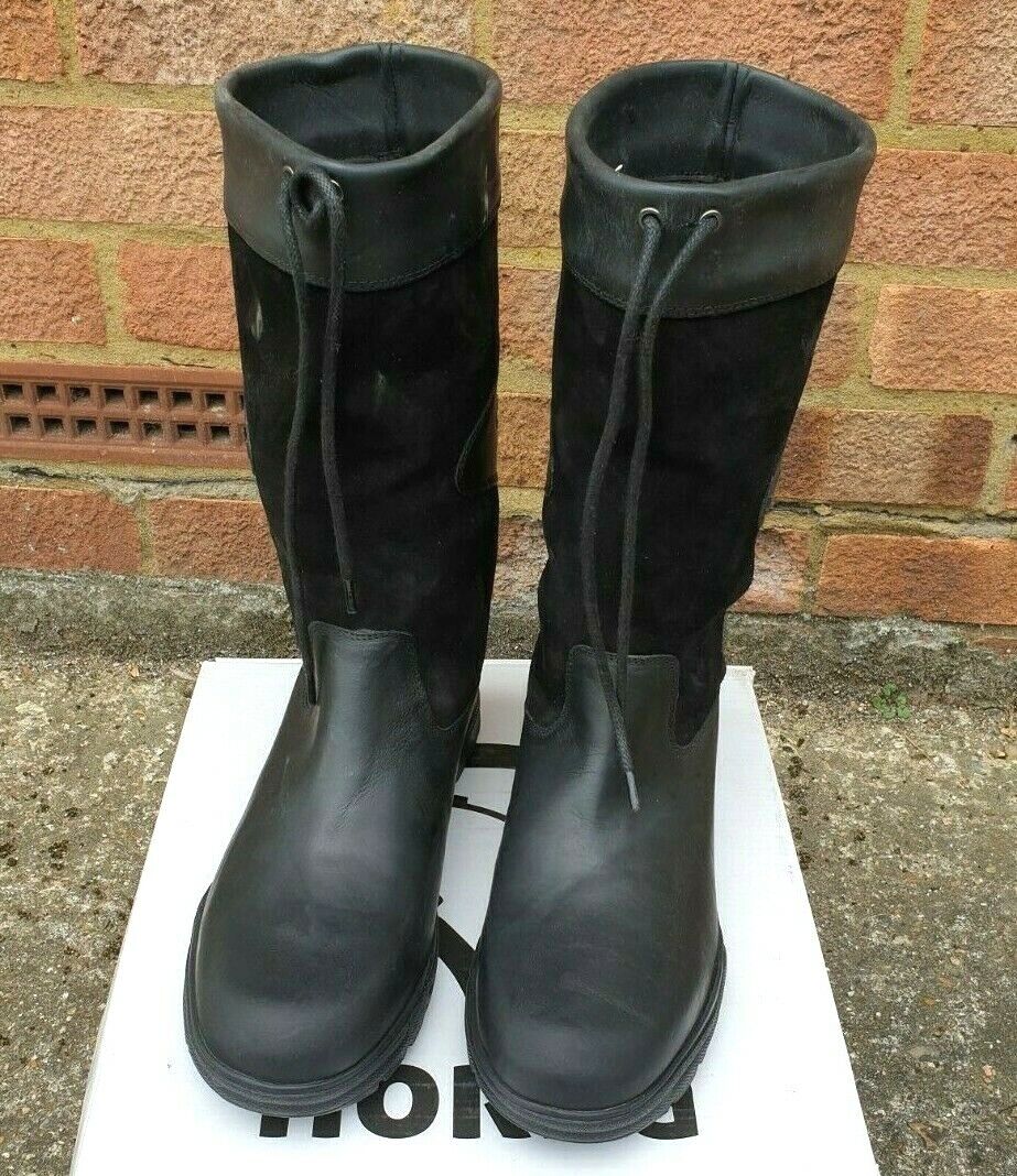 HORKA GreenwichJunior Outdoor BLACK Waterproof Short Boots UK1( Adult) EU33 (B2)