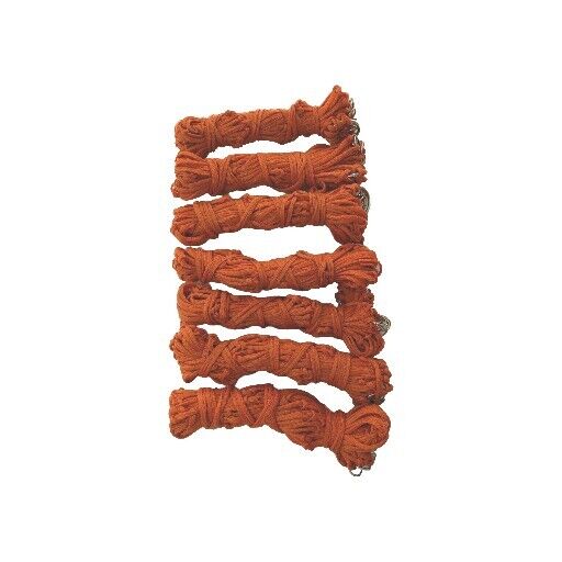 Pack Of 7Haynet Strong 9 Rings 40" Large Holes  Orange On Sale